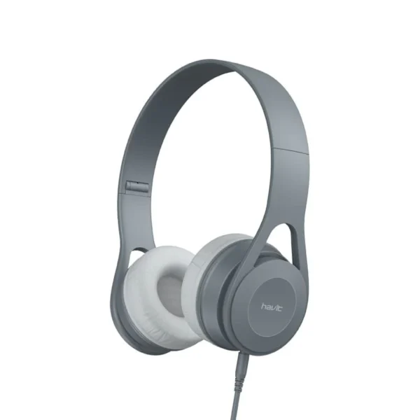 Havit H2262D Wired Headphones (Grey) - ngw386