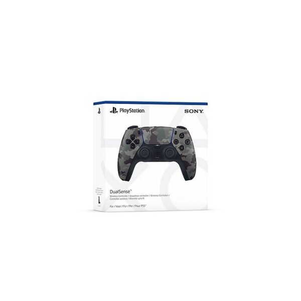 Sony DualSense, PlayStation 5, Grey Camouflage - Wireless controller - 8901224917